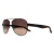 Salvatore Ferragamo Aviator Heren Mat Donker Ruthenium Grijs Bruin Kleurverloop SF275S