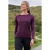 Mountain Warehouse Dames/Dames Quick Dry Top met lange mouwen (Donkerpaars)