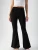 MND Broek ‘High-waisted flare trousers’  zwart