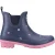 Cotswold Dames Clarence Gestippelde Enkellaarsjes (Marineblauw/Roze)