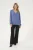 Blouse met lange mouwen Regular fit Blue Indigo