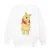 Disney Meisjes Winnie De Poeh Schattig Sweatshirt (Wit)