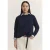 Bugatti Damen Sweatshirt Cozy Touch met ronde hals
