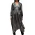 AllSaints Estelle Metallic Dre Gunmetal Grey