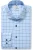 OLYMP Level Five Overhemd blauw, Ruit