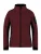 normani Functionele fleece jas ‘Pukaskwa’  rood gemêleerd / zwart
