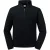 Russell Heren Authentieke Kwartier Ritssweatshirt (Zwart)