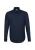 Seidensticker slim fit overhemd – donkerblauw (gestipt contrast) – Strijkvrij – Boord