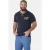 Jan Vanderstorm polo Plus Size – donkerblauw