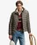 Fuji Estate Gewatteerde Jas Slanke Pasvorm Brown