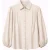 Gelaagde Ribbels Lange Mouwen Knopen Shirt