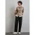Street One Dames Bouclé broek in Zwart