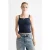 Scotch & Soda Pointelle Knitted Tank Sky Captain