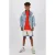 Vingino T-shirt met backprint rood