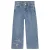 Daily7 wide leg jeans met print – mediumblauw