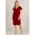 Ivy Beau midi jurk rood