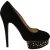 Charlotte Olympia Dolly Studs Versierde Pumps in Zwart Suède