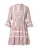 ONLY Blousejurk ‘Athena’  roestbruin / rosa / oudroze / wit