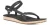 teva W Original Universal Slim Lea BLACK/ TAN 1151031 Sandalen