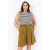 Wasabiconcept high waist casual short bruin