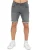 Enzo | Heren Stretch Denim Shorts