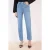 TRENDYOLMİLLA Dames Blauw Effen Mom Hoge taille Jeans