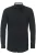 Venti Body Fit Overhemd zwart, Effen