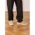 Manfield suède loafers beige