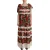 Dolce & Gabbana Multicolor Geranium Print Kant Lange Maxi Dames Dress
