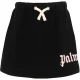 Palm Angels Meisjes Klassieke Oversized Logo Mini Rok (Zwart)