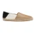 Boss Heren Madeira Colour Block Leren Slip-on Loafers (Beige/Zwart/Wit)