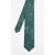 Paul Smith Men Tie Sketchy Cyclist Petrol Green