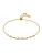 Heideman Armband ‘Alea’  goud / transparant