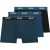 Boss Heren Boxershort (Pakket van 3) (Blauw/Zwart)