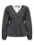 JDY Blouse ‘JDYVilda’  cappuccino / lichtgrijs / zwart