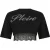 Cropped T-Shirt Lace