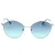 Calvin Klein Blue Gradient Lensed Silver Zonnebril