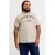 JACK & JONES PLUS SIZE relaxed fit T-shirt met print – beige