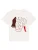 Watapparel Shirt ‘Love And Flex’  karamel / rood / wijnrood / wit