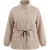 TRENDYOLMİLLA Dames Effen Lang Regular fit Grote maten Jassen