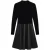 Ted Baker Midi-jurk Met Rok Van Imitatieleer