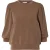 Selected Femme slwtenny 3/4 sweat top noos 16082379 chocolate chip