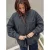Catwalk Junkie Light Padded Check Jacket Blazers Dames – Donkerblauw –