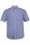 JP1880 Overhemd  lichtblauw / donkerblauw / wit