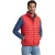 Rode gewatteerde bodywarmer Save The Duck