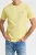 GANT Shield T-Shirt ronde hals geel, Effen