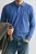 GANT Shield Poloshirt lange mouw blauw, Effen