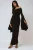 Exclusieve Aangepaste Off Shoulder Bodycon Maxi Jurk met Split