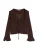 Bershka Blouse  chocoladebruin
