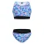 SuperRebel crop bikini Carmel lichtblauw